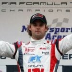 en racer på pallen (AI text)