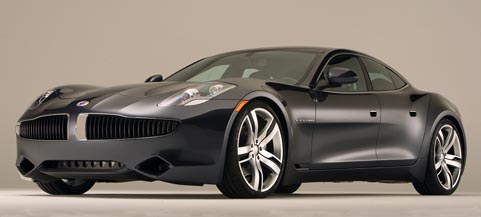 En svart sportbil (AI text)