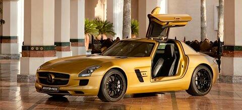 Mercedes-Benz SLS AMG (AI text)