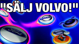 En bil med ett logotyp på den. (AI text)