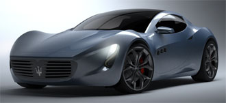 Maserati GTI-konceptbil (AI text)