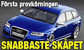 Audi RS4 är en snabba och imponerande bil. (AI text)