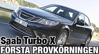 Saab Turbo X - Första provkörningen (AI text)