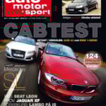 En omslag med en bil och en person (AI text)