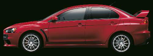 En röd bil på en svart bakgrund. (AI text)