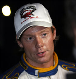 En racerförare med hatt (AI text)