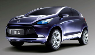 En Suzuki X-SUV-konceptbil (AI text)
