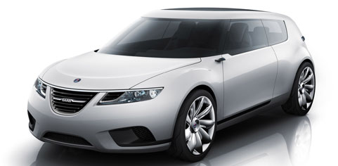 En vit bil på ett vit bakgrund. (AI text)