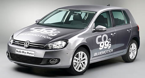 En Volkswagen Golf GTI (AI text)