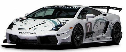 En vit bil med en klocka på den. (AI text)