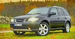 En svart SUV parkerad vid vägkanten. (AI text)