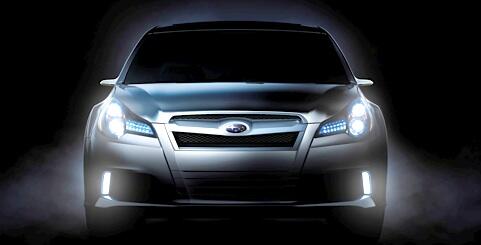 den nya Subaru EVO X-konceptbilen (AI text)
