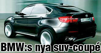BMW X6 - det nya SUV-coupén (AI text)