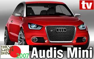 Audi-minishow i Tokyo (AI text)