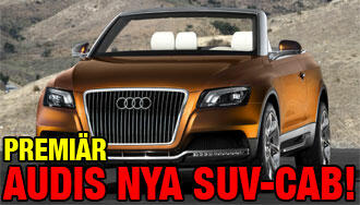Audi presenterar sin nya SUV, Cab. (AI text)