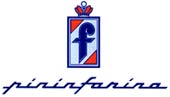 En bil med Pininfarina-logotyp. (AI text)