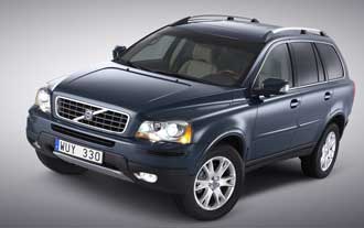 Volvo XC90 SUV (AI text)