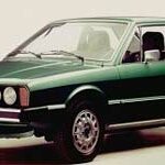 En gröngul Volkswagen Golf GTI (AI text)