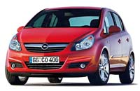 Opel Corsa - en kompakt personbil från Opel. (AI text)