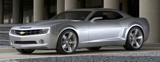 Chevrolet Camaro-konceptbil (AI text)