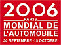 logotypen för 2006 års Mondial de l'Automobile (AI text)