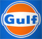 Gulf-logotypen (AI text)