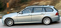BMW 3-serien Touring stationwagen (AI text)