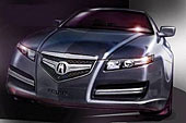 Acura TLX-konceptbil (AI text)
