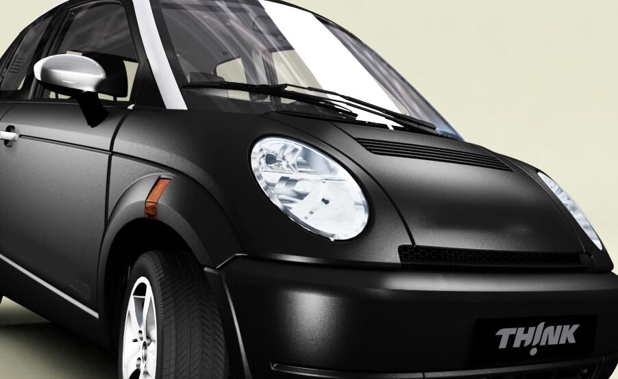 En svart bil med ett svart hull. (AI text)