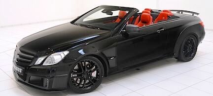 Mercedes-Benz SLK cabriolet (AI text)