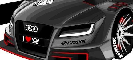 Audi R8 LMS (AI text)