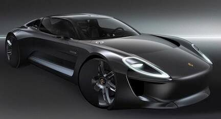 Porsche Eps-konceptbil är en konceptbil. (AI text)
