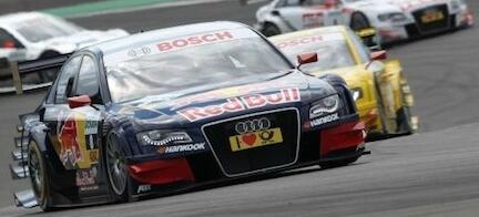 Audi A3 RS3 är en racingbil. (AI text)