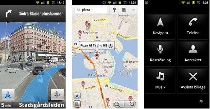 En bil visas i en parkeringsplats. (AI text)