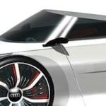 Audi R8 konceptbil (AI text)