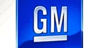 GM-logotyp på vit bakgrund (AI text)