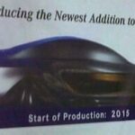 En annons med en bil i bakgrunden (AI text)