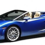 En blå sportbil (AI text)