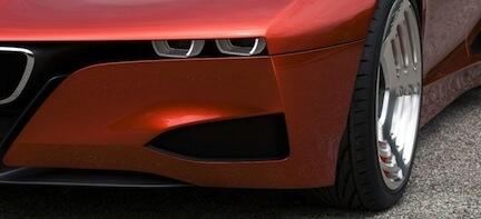 BMW I8-konceptbil (AI text)