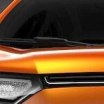 Den nya Ford Fiesta är en kompakt hybridbil. (AI text)