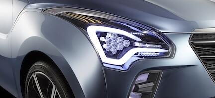 Den nya Hyundai IX är en hybridbil. (AI text)