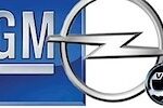 GM-logotyp och GM-logotyp (AI text)