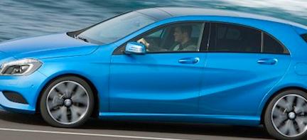 Mercedes-Benz A-klass hatchback (AI text)