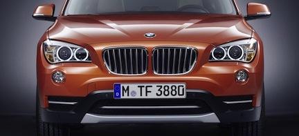BMW X1:s främre del (AI text)