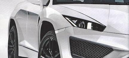 Den nya Lexus UV-hybrid SUV (AI text)