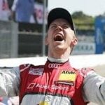 Audi DTC DS3-föraren firar seger (AI text)