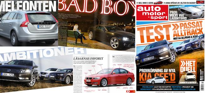 En bil på omslaget (AI text)