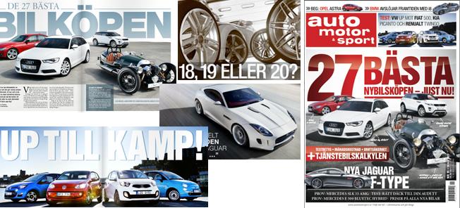 En bil på omslaget (AI text)