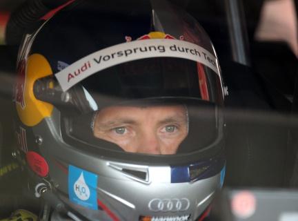 En Audi-förare i en racerbil (AI text)