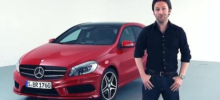 Testkörning med Mercedes-Benz A-klass (AI text)